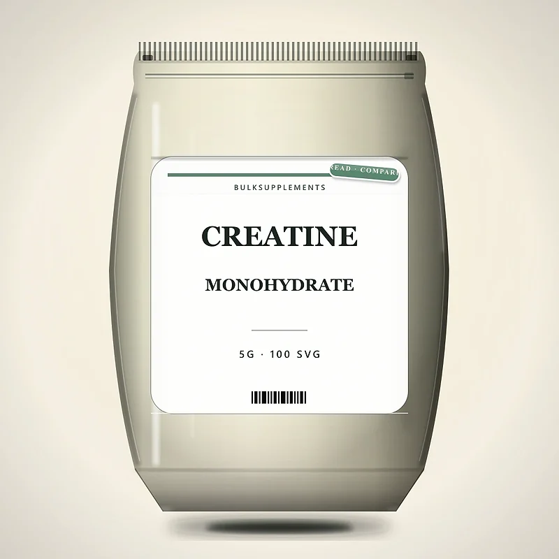 SuppSignal visual proxy for BulkSupplements.com Creatine Monohydrate Powder.