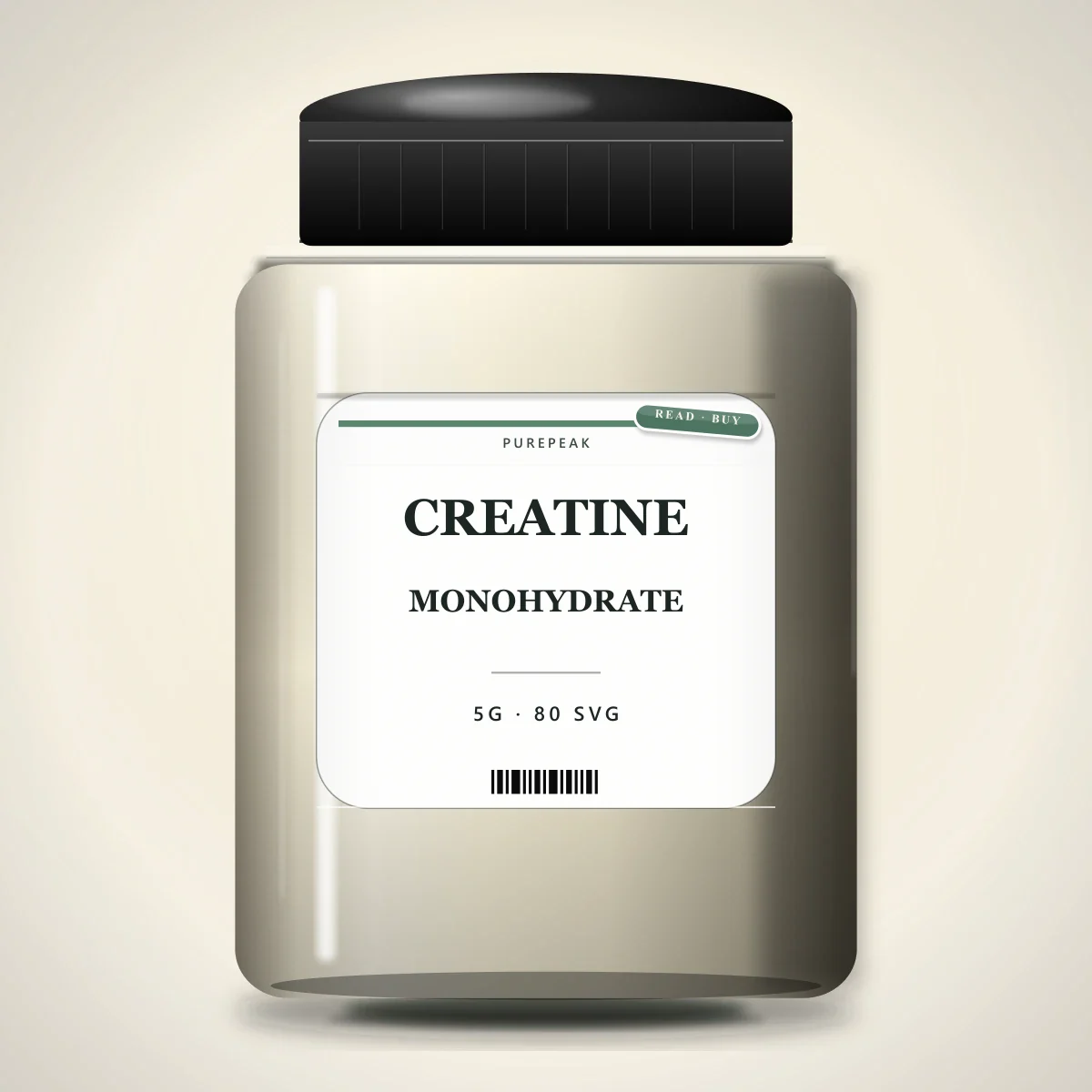 SuppSignal visual proxy for PurePeak Creatine Monohydrate, Micronized.