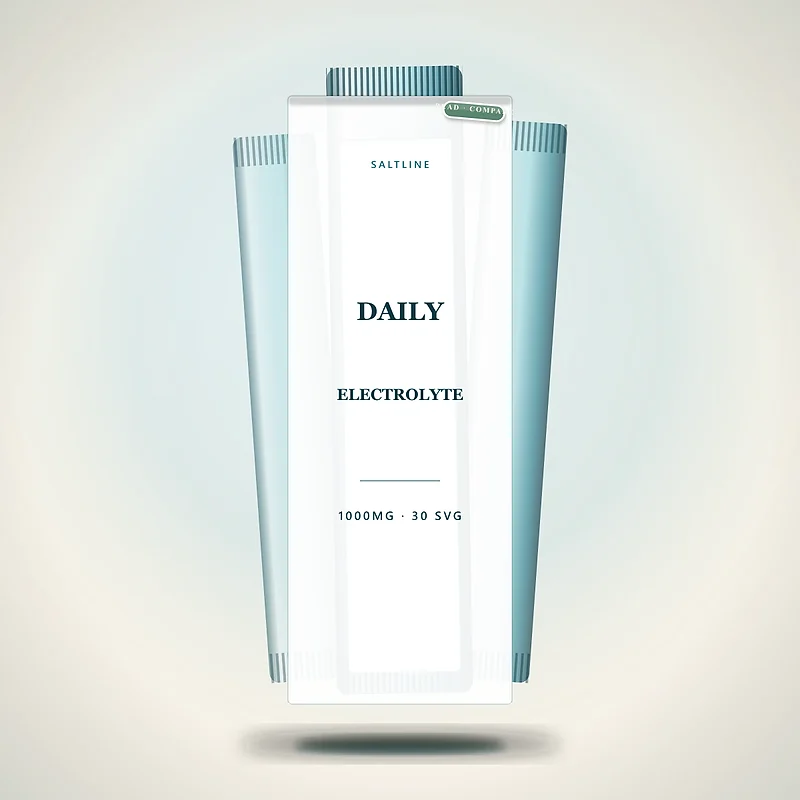 SuppSignal visual proxy for Saltline Daily Electrolytes, Citrus.