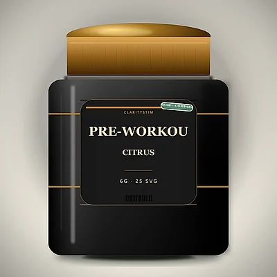 SuppSignal visual proxy for ClarityStim Pre-Workout, Citrus Mint.