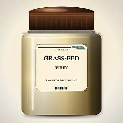 SuppSignal visual proxy for Meadowline Grass-Fed Whey Isolate, Unflavored.